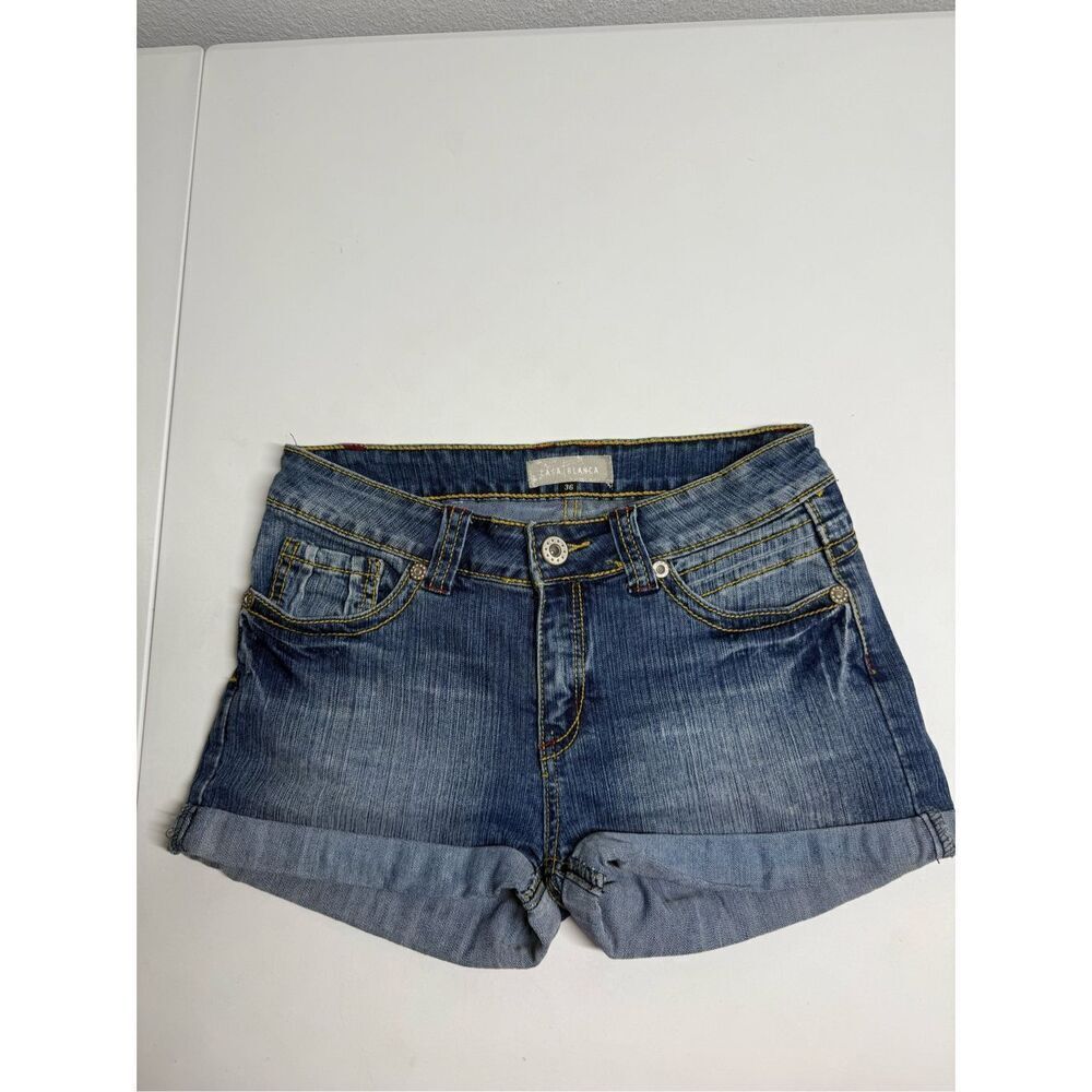 Casa Blanca Women’s Denim Shorts Blue Size 36 EU/ S US See Description